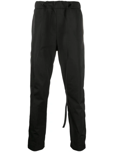 Fear Of God Side Stripe Trousers In Black