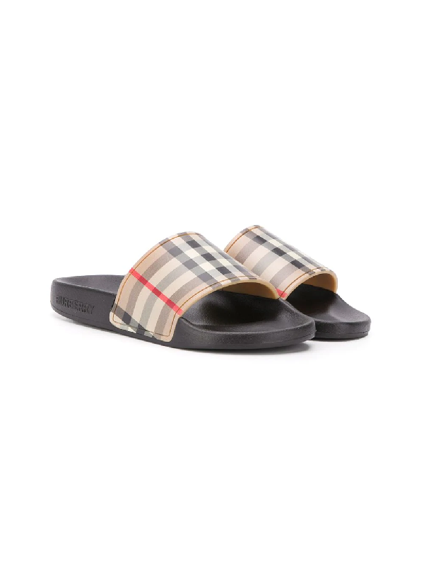 burberry slide sandals