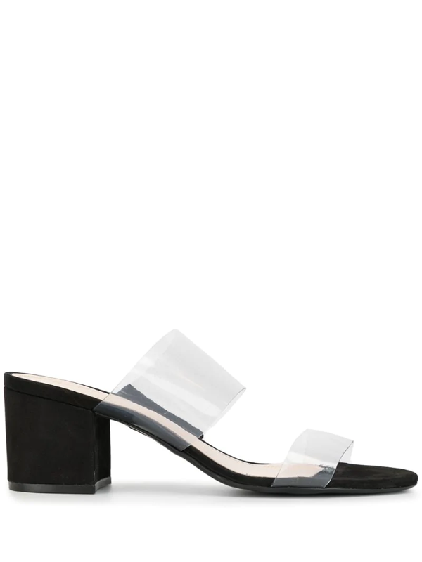 schutz victorie double strap vinyl sandals