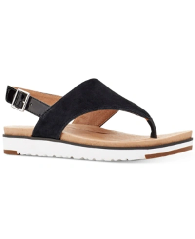 Ugg Women's Alessia Thong Sandals In Black