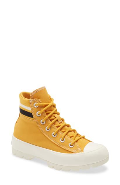 chuck taylor all star lugged high top tan