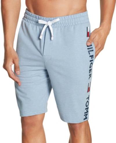 Tommy Hilfiger Men's Pajama Shorts In Robins Egg Blue