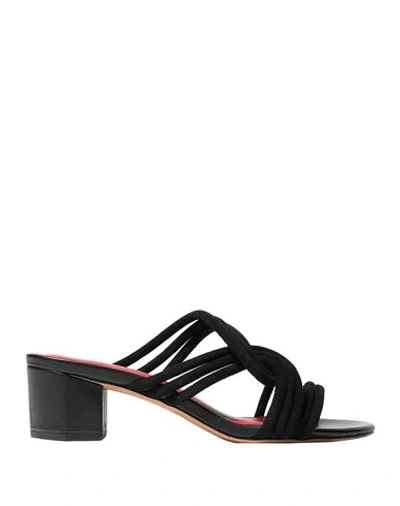 Diane Von Furstenberg Sandals In Black