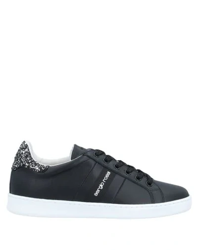 Sergio Rossi Sneakers In Black