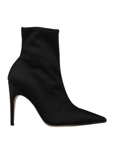 Sergio Rossi Ankle Boots In Black