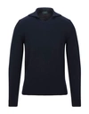 Zanone Sweater In Dark Blue