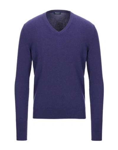 Drumohr Sweaters In Purple