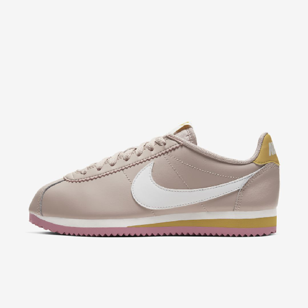 nike cortez fossil white