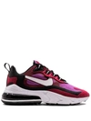 Nike Air Max 270 React Women's Shoe In Noble Red,vivid Purple,black,white