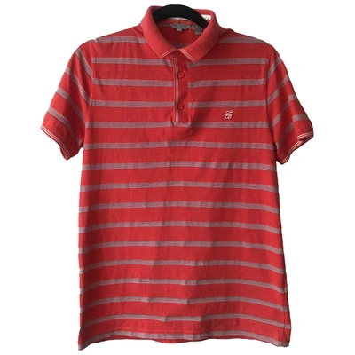 Pre-owned Ted Baker Polo Shirt In Orange