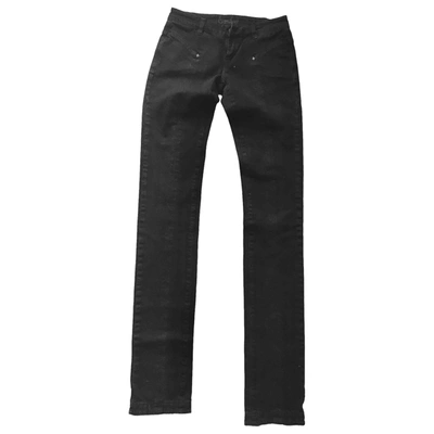 Pre-owned L'wren Scott Slim Jeans In Black