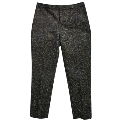 Pre-owned Theyskens' Theory Trousers In Black