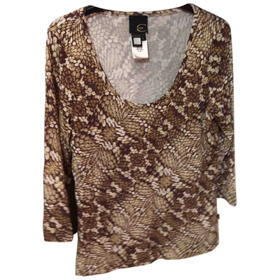 Pre-owned Just Cavalli Multicolour Viscose Top