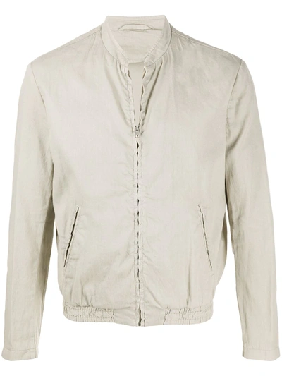 Filippa K Kiruna Band-collar Bomber Jacket In Neutrals | ModeSens