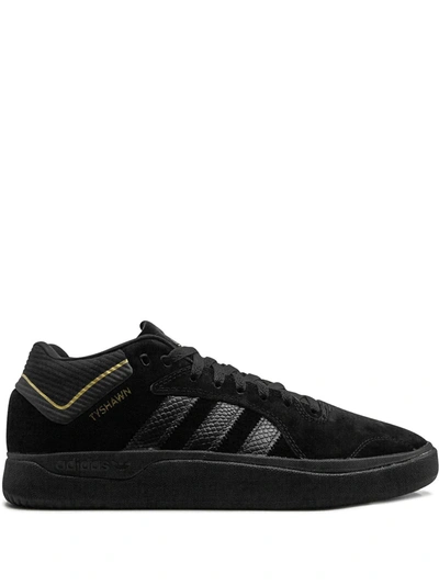 Adidas Originals Tyshawn Lace-up Sneakers In Black