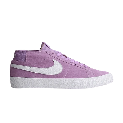 Nike Sb Zoom Blazer Chukka Sneakers In Purple | ModeSens