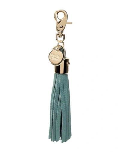 See By Chloé Key Ring In Pastel Blue