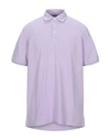 Fedeli Polo Shirts In Lilac