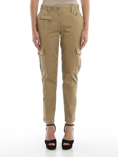 Dolce & Gabbana Cargo Trousers Beige