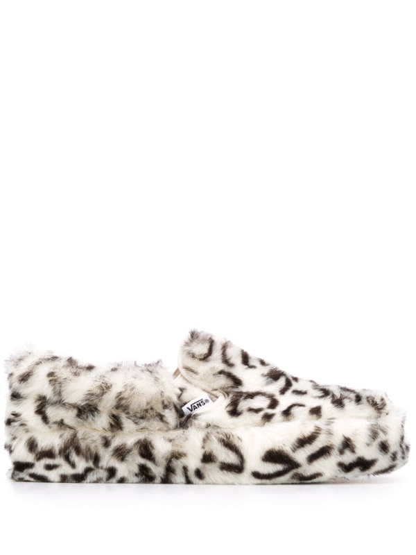 vans cheetah platform sneakers