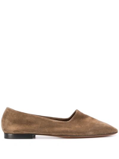 Atp Atelier Andrano Brown Suede Loafer