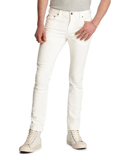 John Varvatos Men's Wight Skinny Straight-fit Jeans In White