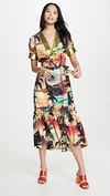 Le Superbe Beachwood Canyon Dress Printed Dress W/ Sequins In Hollywood