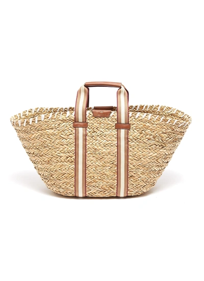 Anya Hindmarch 'walton' Large Natural Seagrass Woven Basket In Neutral