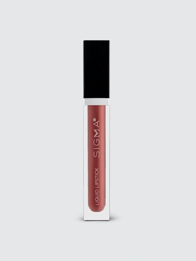 Sigma Beauty Liquid Lipstick In Fable