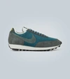 Nike Daybreak Suede Sneakers In Grey,blue,green