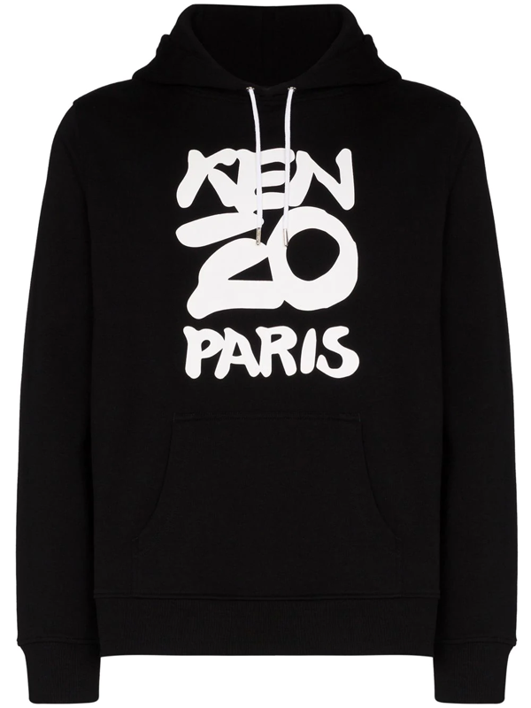kenzo paris hoodie black