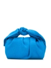Rejina Pyo Nane Knotted Barrel Bag In Blue