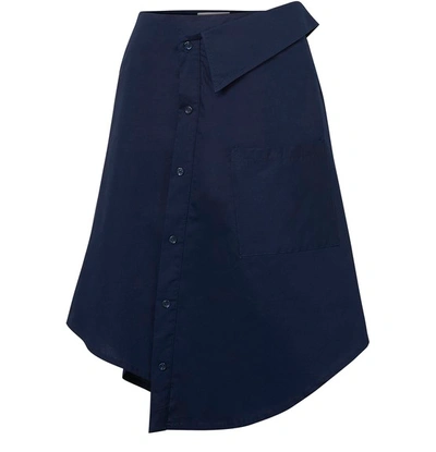 Thebe Magugu Home Economics Skirt In Navy
