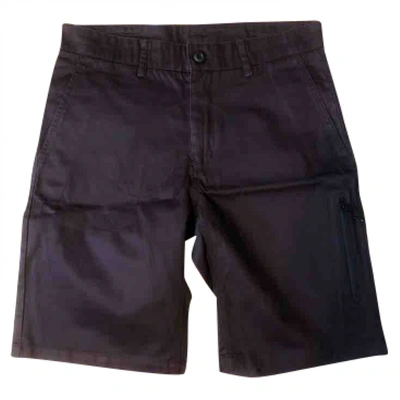 Pre-owned Nike Burgundy Cotton Shorts