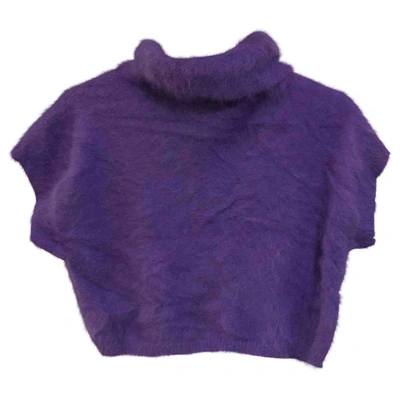 Pre-owned Aniye By Wool T-shirt In Purple