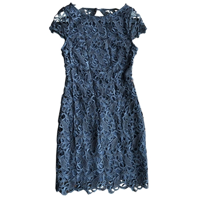 Pre-owned Alice And Olivia Mini Dress In Navy
