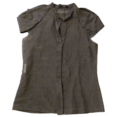 Pre-owned Hugo Boss Shirt In Anthracite