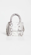 Gelareh Mizrahi Micro Mini Top Handle Bag In Natural