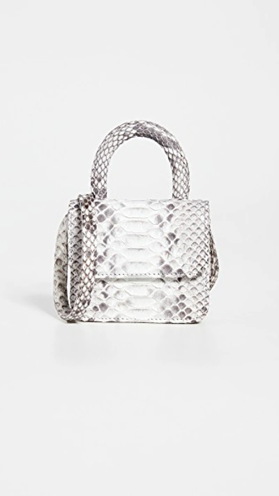 Gelareh Mizrahi Micro Mini Top Handle Bag In Natural