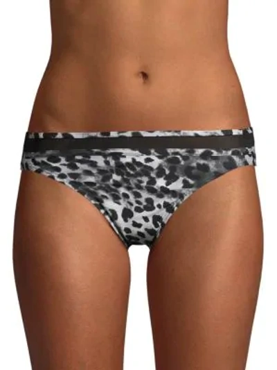 Dkny Exotica Swim Bottom In Grey