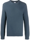 Filippa K Clarke Textured Sweatshirt In Blue