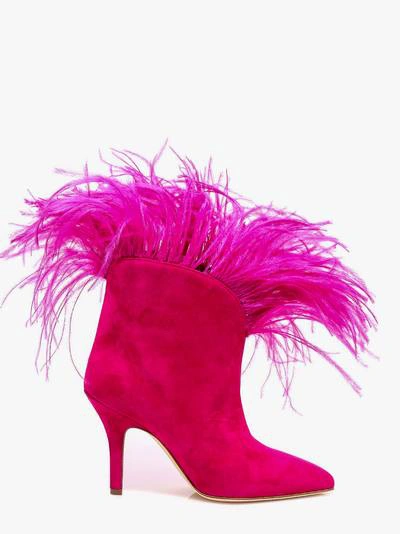 Paris Texas Ankle Boots In Pink