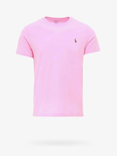 Polo Ralph Lauren Classic T-shirt In Pink