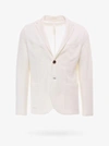 Harris Wharf London Sartorial Linen Blazer In White