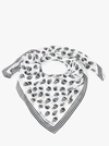 Alexander Mcqueen Scarf In White