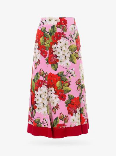 Dolce & Gabbana Skirt In Pink