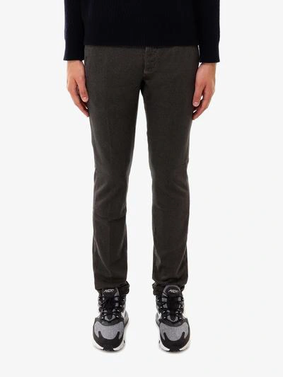 Incotex Trousers In Brown