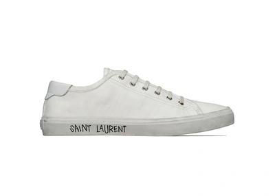 Pre-owned Saint Laurent  Malibu Optic White