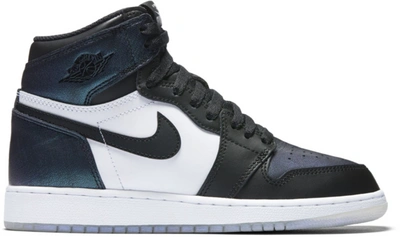 Pre-owned Jordan 1 Retro All-star Chameleon (2017) (gs) In Black/black-metallic Silver