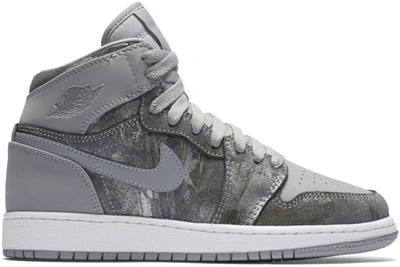 Pre-owned Jordan 1 Retro All-star (2016) (gs) In Wolf Grey/metallic Silver/white